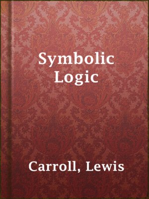 cover image of Symbolic Logic